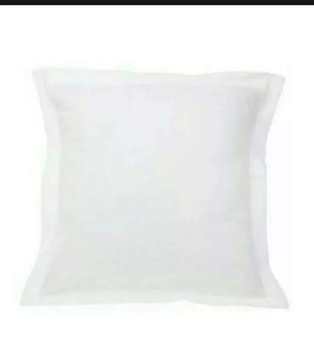 Tailored Fresh Sham in White King Poly Cotton Blend NEW